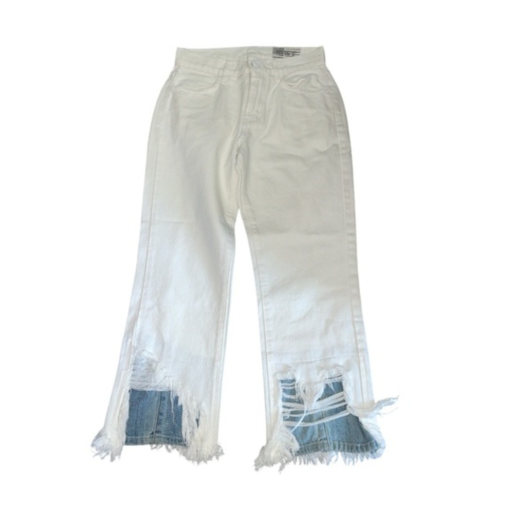 SIWY Delphi Straight Jeans in White Paradise
